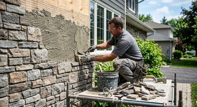 Artificial Stone Installation in Littleton, CO