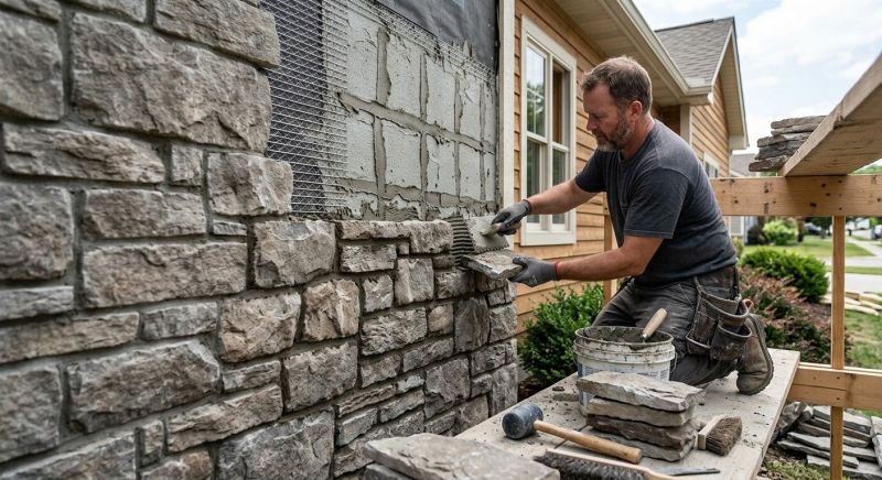 Artificial Stone Installation in Littleton, CO