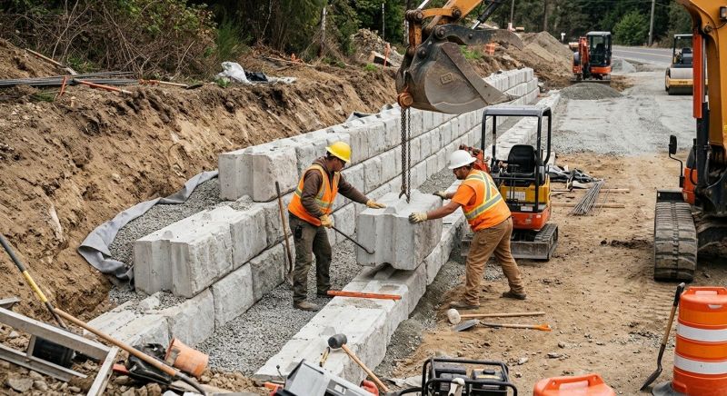 Block Wall Installation in Nashua, NH