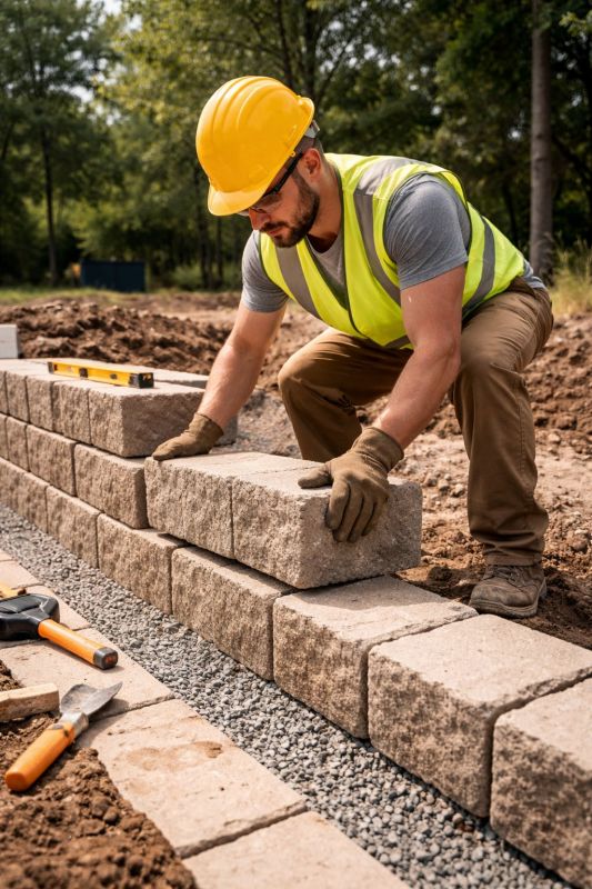 Block Wall Replacement in Fairfield County, CT