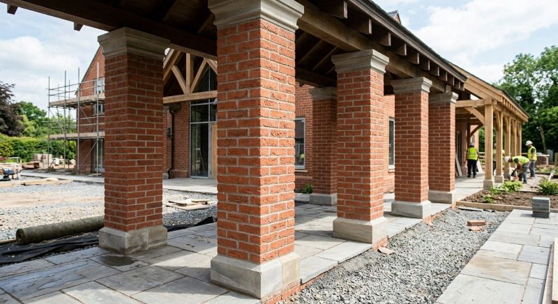 Brick Foundation Installation in Worcester, MA
