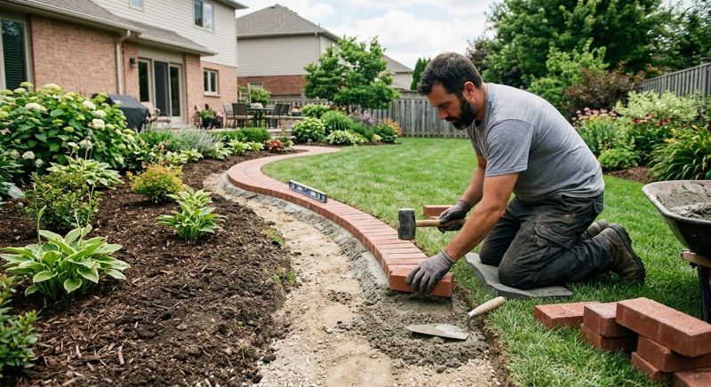 Brick Hardscaping Installation in Stamford, CT