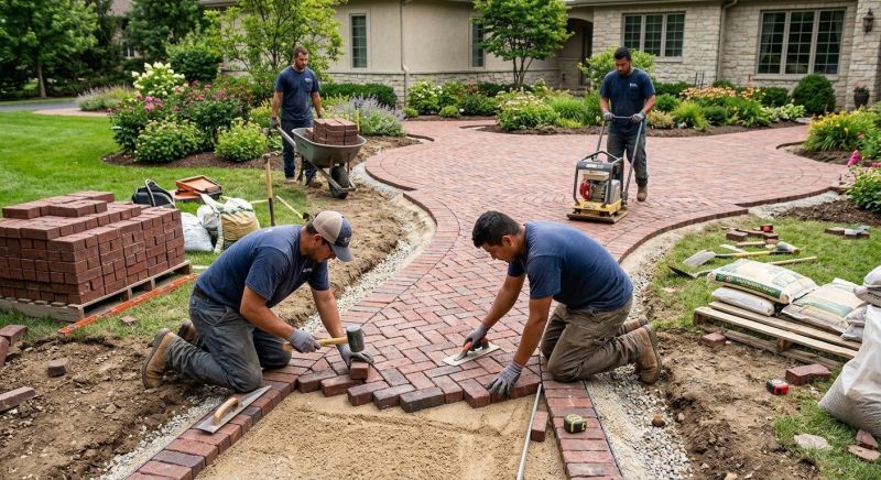 Brick Landscaping Service in Framingham, MA