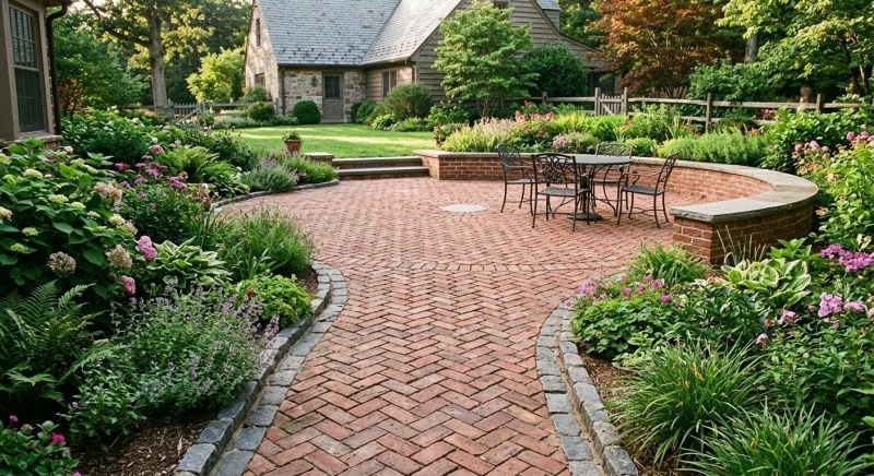 Brick Patio Installation in Fairfield County, CT