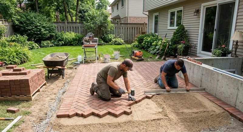 Brick Paving Installation in Norwalk, CT