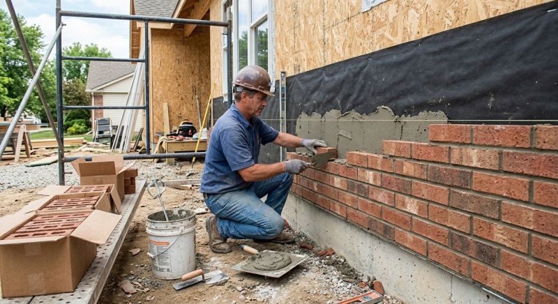 Brick Veneer Installation in Napa, CA