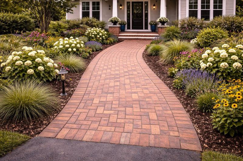 Brick Walkway Installation in West Hartford, CT
