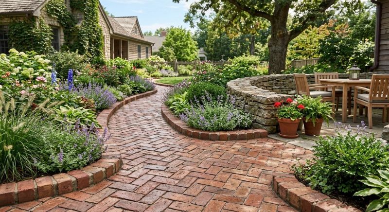 Brick Walkway Installation in Stamford, CT