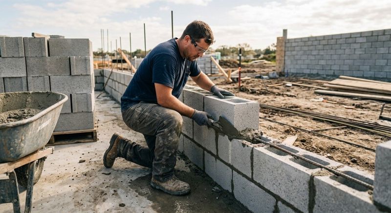 Concrete Blocks Installation in Worcester, MA