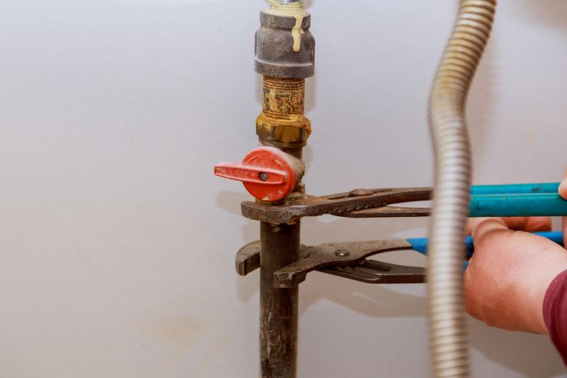 Gas Line and Valve