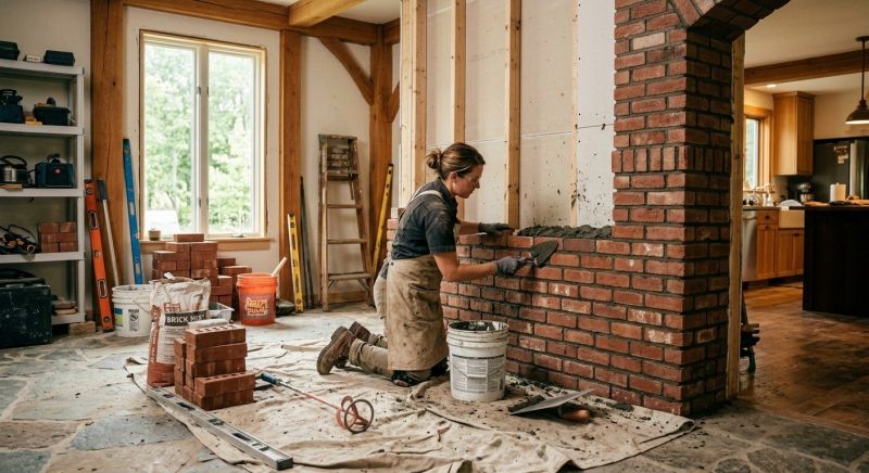 Interior Masonry Installation in Cleveland, OH