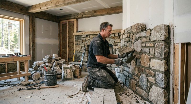 Interior Masonry Installation in Cleveland, OH