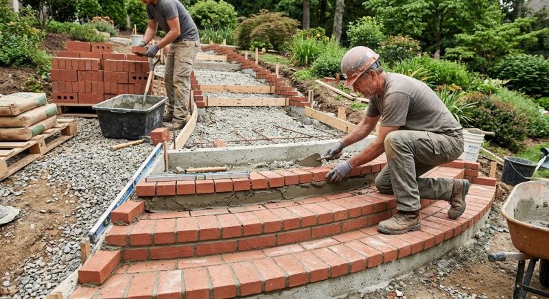 Masonry Steps Installation in Stamford, CT