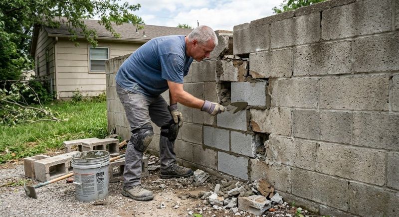 Masonry Wall Repair in Cleveland, OH