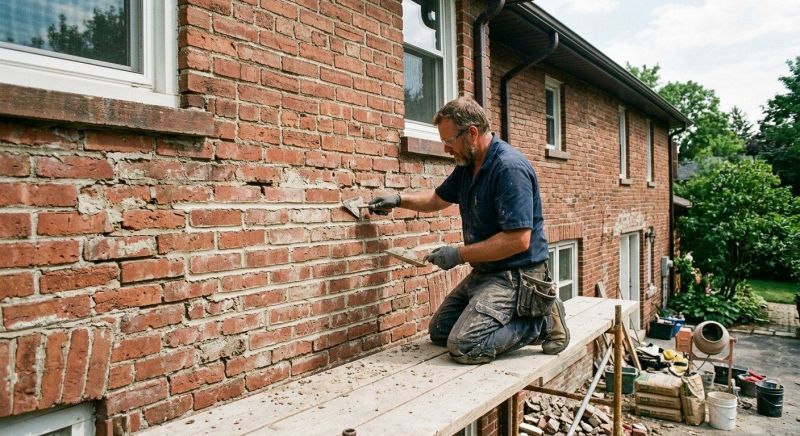 Stone Tuckpointing in Cleveland, OH