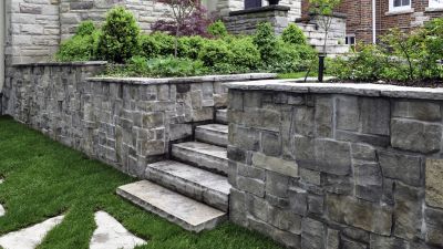Stone Wall Hardscaping in Norwalk, CT