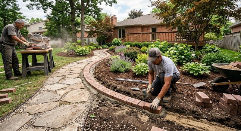 Brick Hardscaping Installation in Norwalk, CT